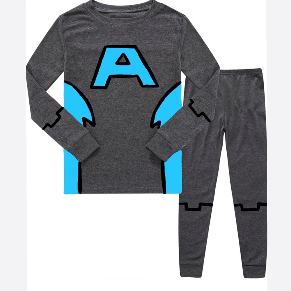 Alien Boys Graphic Pajamas Set Kids